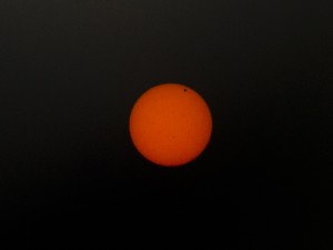 Venus Transit am 6.62012 - von Wien aus fotografiert.